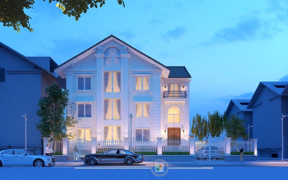 Thiết kế kiến trúc biệt thự EuroLand